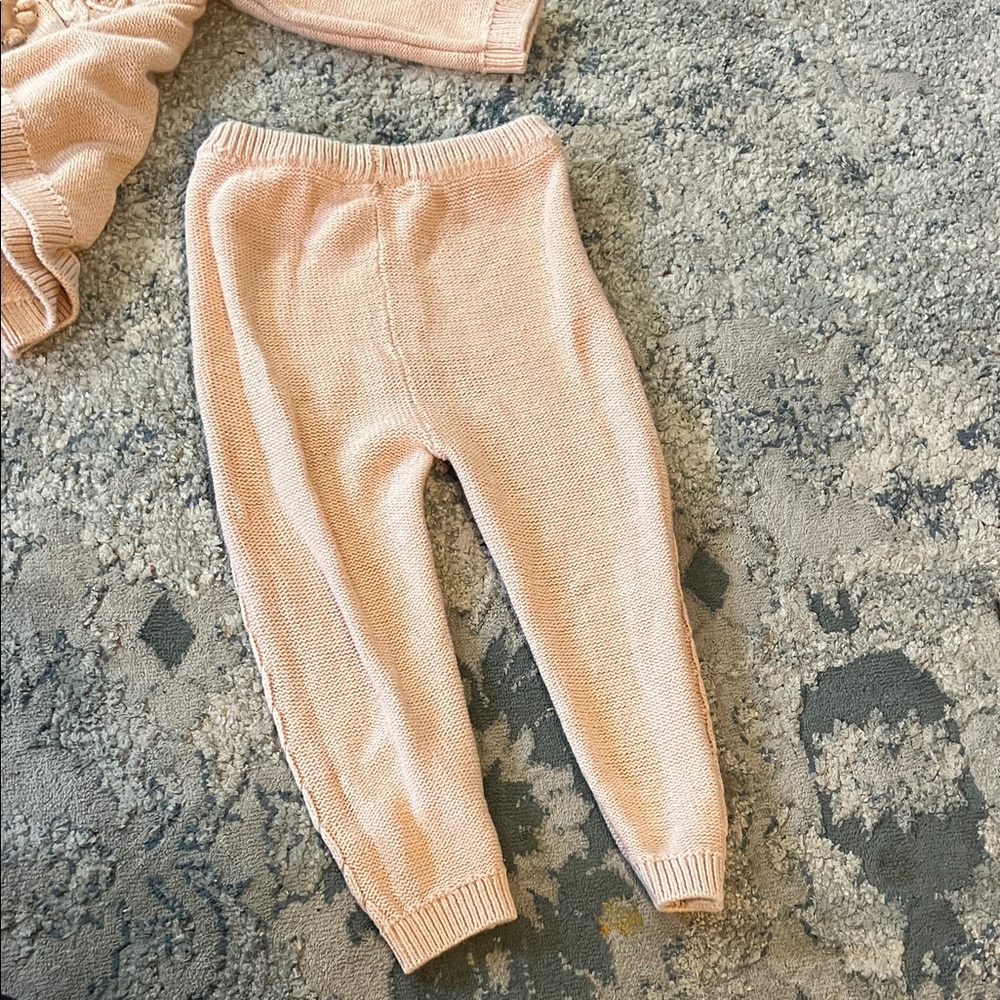Nicole Miller Pink Matching Sweater Set - Picture 8 of 10